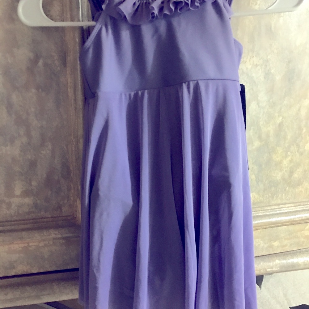 Theatrical brand dance dress /skirted leotard